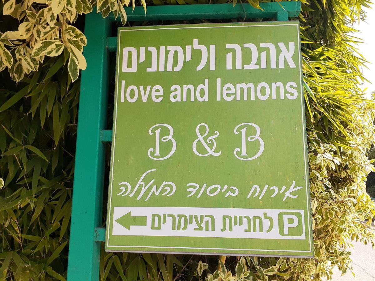 Love & Lemons Yesud HaMa'ala Exterior foto